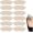 Color 148, variant on Heel Pads for Shoes That are Too Big, 20 Pairs Heel Inserts for Women Shoes, Heel Cushions to Make Shoes Tighter, Heel Liners for Loose Shoes Heel Pain Heel Blister (Black)
