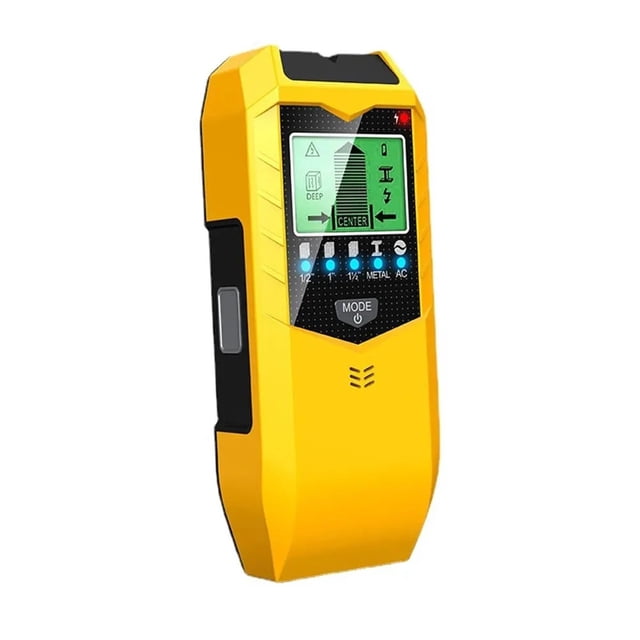 Wall Stud Finder Sensor Wall Scanner 5 In 1 LCD Electronic Detector Edge Center Wood Current Metal AC Live Wires Detection ,Detect More Effectively