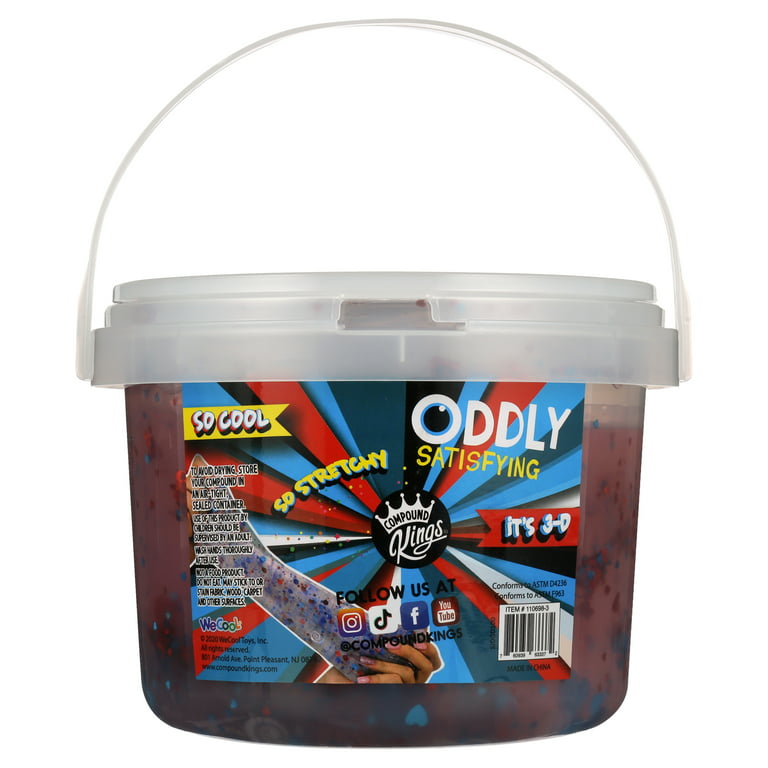 Compound Kings 3D Goosh Heartz 3lb Slime Bucket with Glasses 