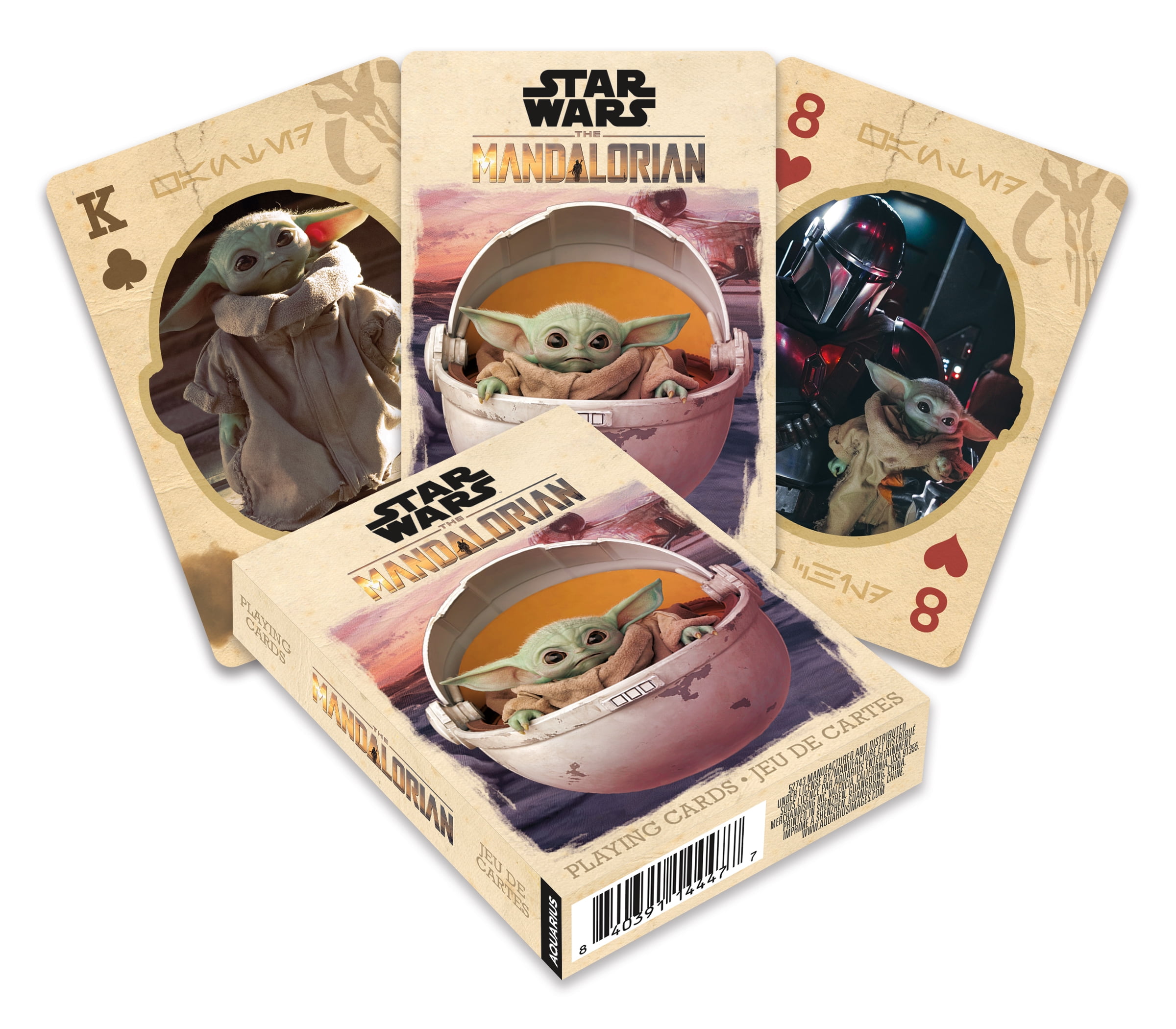 Star Wars The Mandalorian Themed Playing Cards 