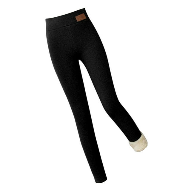 Wosthever Mallas gruesas de Cachemira para mujer, pantalones ajustados de realce para invierno todo en uno, pantalones ajustados cálidos para Fitness, Type4 NO4 Wosthever OD014498-16