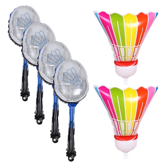 Clispeed Football Balloons Aluminum Foil Assorted Color 1 Set