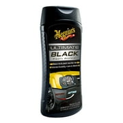 Meguiar's G15812 Ultimate Black Plastic Restorer, 12 Oz, Each