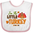 thumbnail image 3 of Inktastic Thanksgiving Im the Little Turkey Boys or Girls Baby Bib, 3 of 4