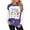Purple, variant on TYLBkk Christmas Shirt Sweatshirts for Women Crewneck Cute Long Sleeve Tops Tie Dyed Shirts for Teen Girls Gnomes Women Casual Loose Print Tops Tops/Shirt Women D Tops Pullover