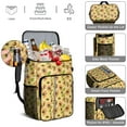 thumbnail image 5 of Travel Cooler Bag - Sunflower Camping Beer Cooler Backpack with Bottle Opener- Waterproof Insulated Picnic Backpacks - Cooler Bag for Beach, 5 of 6