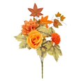 thumbnail image 1 of KNFATEQVEDG "Arrangement Floral Réaliste d'Automne avec Feuilles d'Érable – Idéal pour Centres de Table Festivals et Usage Quotidien", 1 of 4