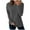 Dark Gray, variant on MELDVDIB Womens Sweater Knit Fall Winter Solid Color Long Sleeve Loose Pullover Tops Trendy Casual Stretch Comfy Crewneck Lounge Outfit Army Green 2XL