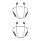 thumbnail image 2 of Tholdsy Auriculares inalámbricos Bluetooth 5,0 de alta calidad, auriculares deportivos estéreo con banda para el cuello, auriculares manos No.01 2piezas, 2 of 6
