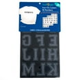 thumbnail image 2 of (3 pack) Hello Hobby 1.75" Black Collegiate Flocked Iron-on Letters, 1 Each, 3 Sheets, 46 Pieces, 2 of 6