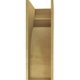 thumbnail image 4 of 12"W x 24"D x 36"H Classic Yorktown Rough Cedar Woodgrain TimberThane Corbel, Primed Tan, 4 of 6