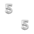 thumbnail image 1 of sweethay Globo de número de 32 pulgadas Globo de papel de aluminio decorativo Decoración de fiesta de boda de cumpleaños Decoración de plata cinco 2Conjunto, 1 of 6