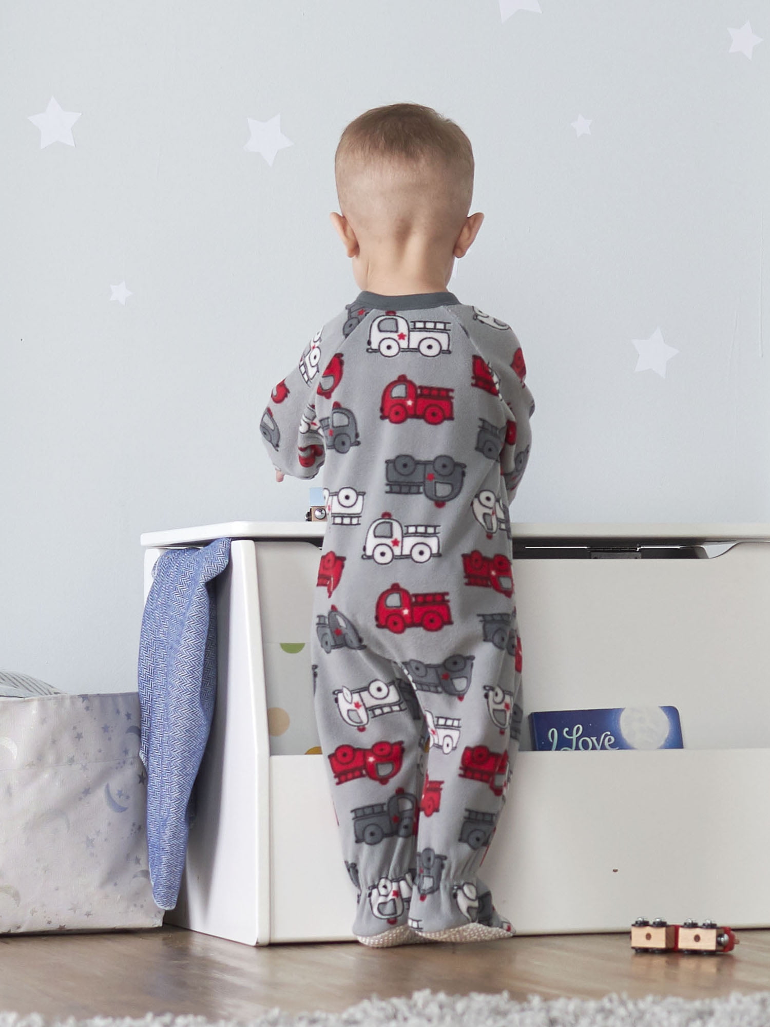 Gerber Baby & Toddler Boy Microfleece Blanket Sleeper Pajamas, 2-Pack, Sizes 0/3M-5T