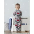 thumbnail image 4 of Gerber Baby & Toddler Boy Microfleece Blanket Sleeper Pajamas, 2-Pack, Sizes 0/3M-5T, 4 of 9