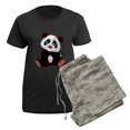 thumbnail image 5 of CafePress - Baby Panda Pajamas - Women's Short Sleeve Print T-Shirt and Pants Dark Cotton Pajama Set, 5 of 7