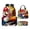 Style-A, variant on 3PCS Classic Plumber Movie Character 3-Piece School Bag Set – Super Brothers Video Game Backpacks – Retro Arcade Travel Book Bag for Back to School