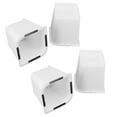 thumbnail image 4 of Bed Risers, White Furniture Risers Practical 4 Pcs  For Home, 4 of 8