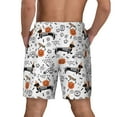 thumbnail image 4 of Goofa Halloween Dachshund Printed Men's Swim Trunks Board Shorts Quick Dry Mens Swimming Trunks with Compression Liner,Breathable Fit Hawaii Beach Shorts-Large, 4 of 9