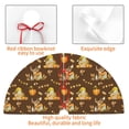 thumbnail image 4 of Pofeuu Autumn With Pumpkin Harvest Print Christmas Tree Skirt, Merry Christmas Skirt Xmas Tree Ornaments for Xmas Holiday Party Decorations-36", 4 of 7