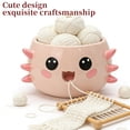 thumbnail image 5 of Cute Crochet Yarn Bowl with Elegant Design – Spacious Yarn Storage & Hassle-Free Organization, Perfect for Craft Enthusiasts & Creative Workspaces, 5 of 5