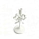 thumbnail image 1 of Decoraciones de la Mesa de Navidad Decoración Del Candelabro de Metal de Hierro, 7.68x3.94In Oro Rosa Metal Blanco a la Luz de las Velas Accesorios de la Cena Decoraciones de Navidad para el Hogar, 1 of 7