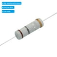 thumbnail image 4 of Uxcell 5W 0.18 Ohm 5% Carbon Film Resistor, Axial Electronic Components Resistors, 20 Pack, 4 of 6