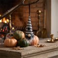 thumbnail image 4 of Halloween Decorations Illuminated Gnome Pendant, 7.9 in Handcrafted Faceless Doll Ornament with Lights for Shop Window and Holiday Party Decor Displays and Events, 4 of 7