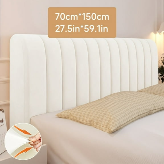 ATJIA Stretch Headboard Covers for Queen King Size Bed Headboard Slipcover Thicken Dustproof Protector Cover for Bedroom Decor