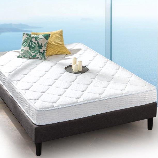 Zinus 6" Cooling Fusion Gel and Spring Hybrid Mattress, Queen Walmart