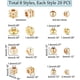 thumbnail image 3 of Cuentas espaciadoras doradas de 14K y 18K, 160 piezas, 8 estilos: cuentas Heishi de disco doradas, cuentas espaciadoras planas redondas, cuentas espaciadoras cúbicas de metal., 3 of 7