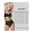 thumbnail image 3 of Women's Underwear Breathable High Waisted Sexy Lace Panties,4 Pack, 3 of 6