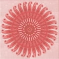 thumbnail image 1 of Ahgly Company Machine Washable Indoor Square Transitional Pastel Pink Area Rugs, 8' Square, 1 of 7