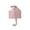 Pink, variant on MOPOOR Pet Key Holder Wall Mount, Cute Hooks Powerful Punch Hanging Hook Hook Animals, for Coat, Scarf, Hat, Towel, Bag, Utility Hook for Wall Hanging Decorations, Animal Shape Hook for Entryway