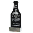 thumbnail image 1 of Forma de botella de metal única Gancho para colgar en la pared Barra de montaje Cerveza Tapa de copa de vino Abrebotellas Herramienta de cocina Inevent JJ19999-02B, 1 of 2