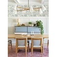 thumbnail image 3 of Chesapeake Zalipie Blue Floral Trail Wallpaper, 20.5-in by 33-ft, 3 of 5