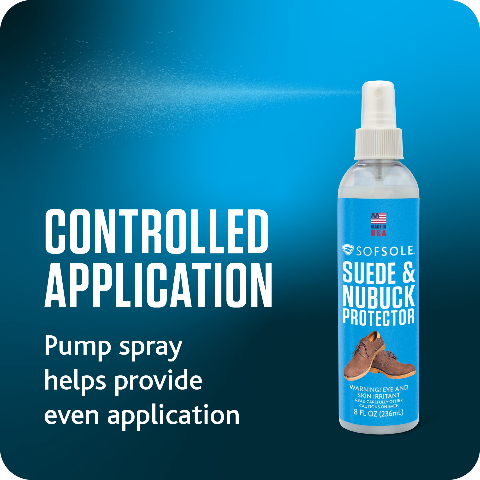 Sof Sole Suede and Nubuck Protector 8 oz. Pump Spray Unisex