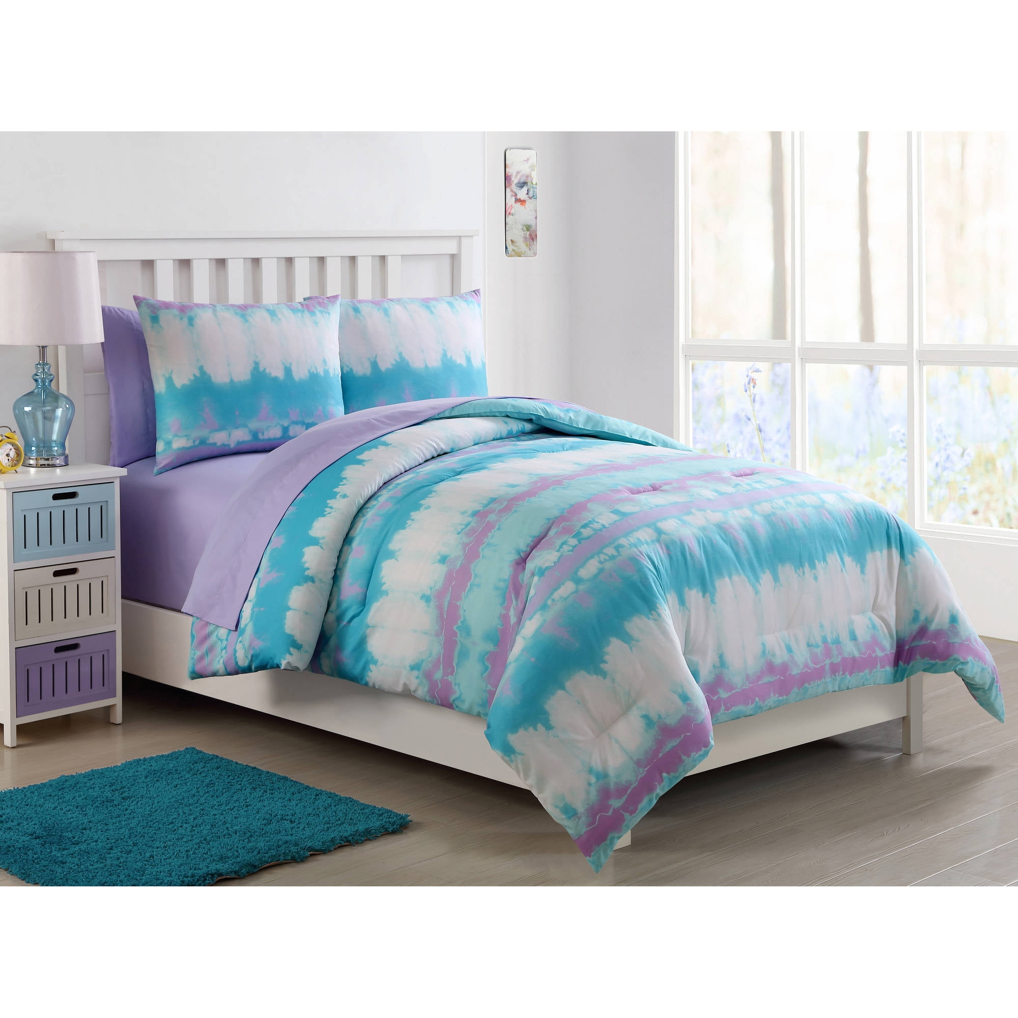 Pink Lemonade Tie Dye Bed in a Bag by VCNY Home