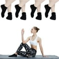 thumbnail image 3 of Pilates Yoga Non Slip Skid Socks - 4 Pack Ballet Barre Sticky Grippers Socks for Women, 3 of 4