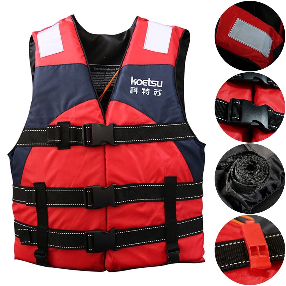 BLEEUS Portable Swim Swimming Life Vest Reflective Life Vest For Boating Fishing Water sports supplies