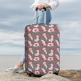 thumbnail image 7 of Yiaed cute pink axolotl Print Travel Luggage Cover Suitcase Protector Covers Elastic Luggage Anti-scratch(No luggage included）-X-Large, 7 of 7