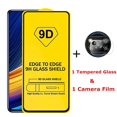 thumbnail image 1 of Cristal templado 4 en 1 9D para Xiaomi Poco X3 NFC F2 Pro X3Pro, protectores de pantalla, película de lente de cámara para Xiaomi Poco X5 F3 X3 Glass Tan Jianjun unisex, 1 of 2