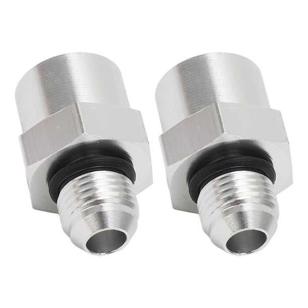 Manguera 1 par de adaptadores de línea de manguera de combustible M16X15 rosca hembra a rosca macho AN6 adaptador de combustible conector de rosca para tubería ANGGREK Otros