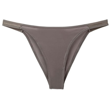 

Mortilo Seamless Underwear For Women Lifter Underwear Mid Waisted Womens Bikini Underwear Funny Gifts Grey S