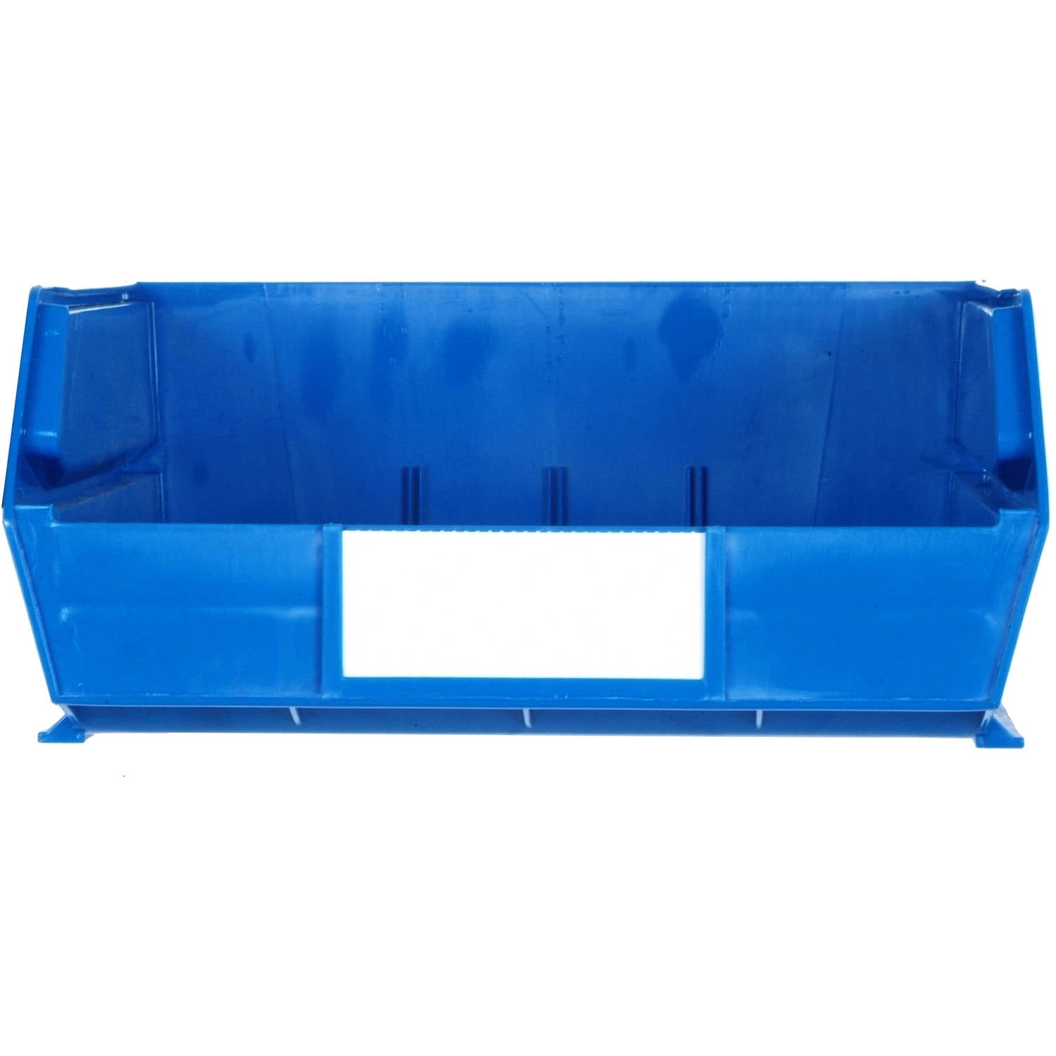 Locbin 10 7 8 L X 11 W X 5 H Stacking Hanging Interlocking Polypropylene Bins 6ct Walmart Com Walmart Com