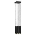 thumbnail image 2 of Vida-Six Light Medium Pendant-8 Inches Wide By 52.5 Inches Tall-Black Finish Fredrick Ramond Lighting Fr49906blk, 2 of 4