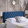 thumbnail image 1 of Height-Adjustable Headboards for King Beds - Navy Blue, 1 of 5