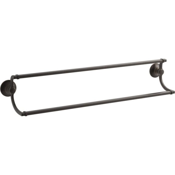Kohler K-11413-2BZ 24" Double Towel Bar Oil Rubbed Bronze