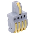 thumbnail image 4 of 1 In 4 Out Wire Joint, 20Pcs T Wire Connector With High Temperature Resistance For Lighting For Motors Yellow, 4 of 8