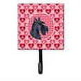 thumbnail image 2 of Scottish Terrier Hearts Love Valentines Day Portrait Leash or Key Holder, 2 of 2