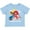 AE-Light Blue, variant on Three-i-e-i-o 3rd Birthday Boys or Girls Toddler T-Shirt